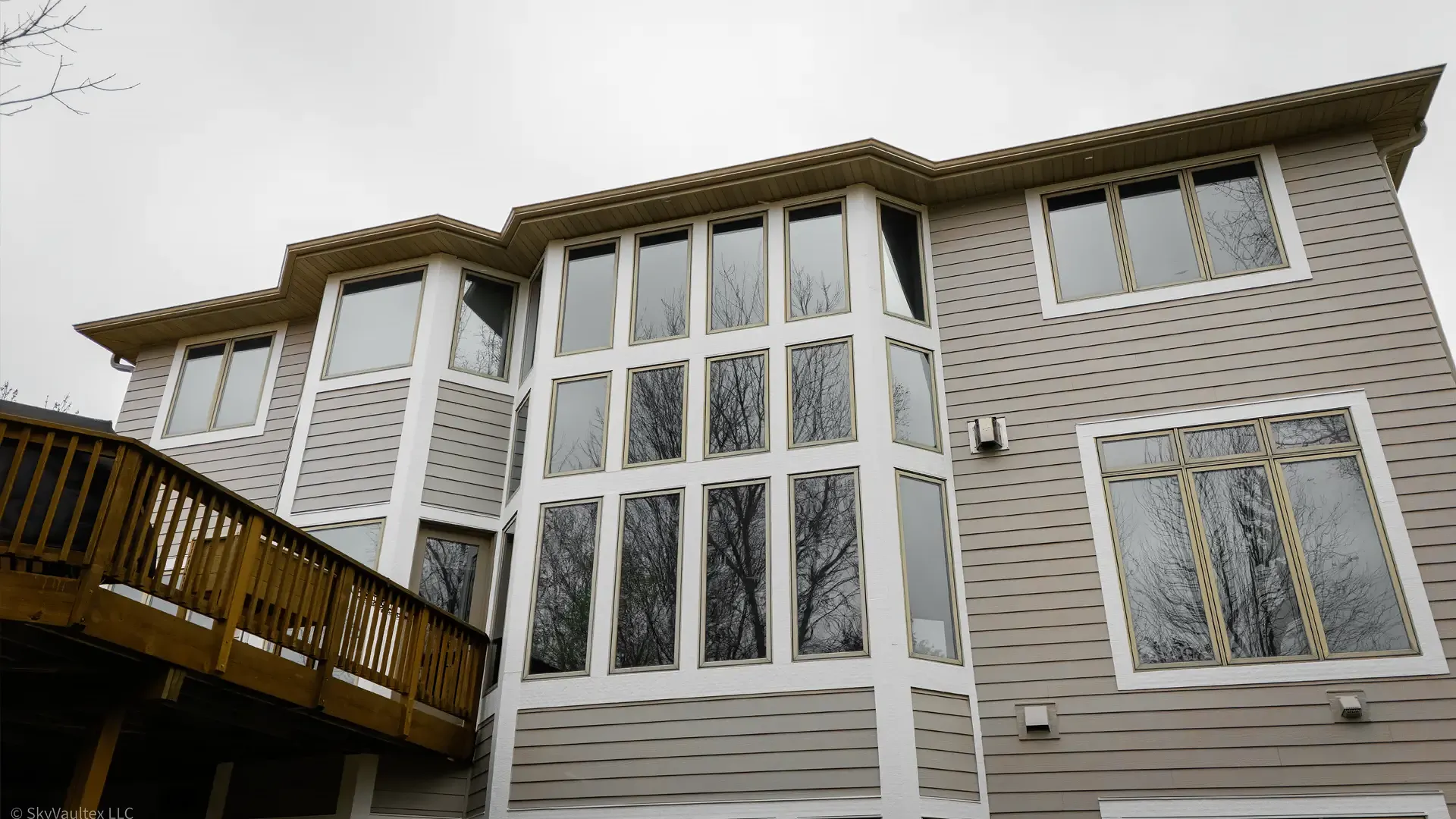 Fiber cement lap and panel siding installation